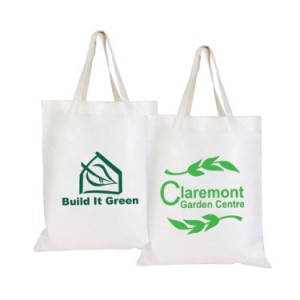 picture of two promo tote bags