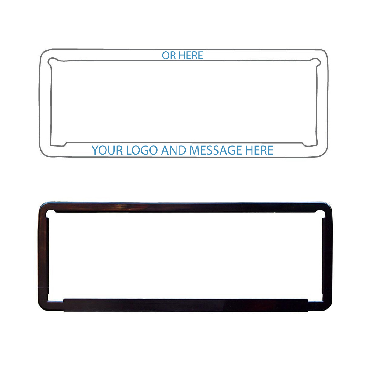 Custom Number Plate Frames | Budget 