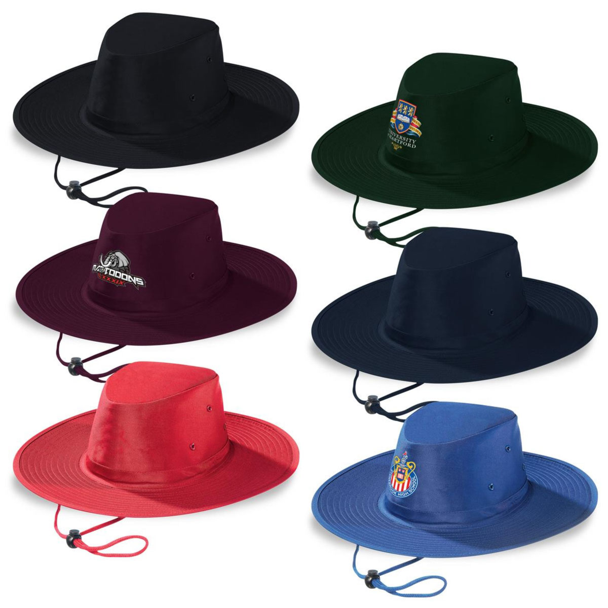 broad brim work hats