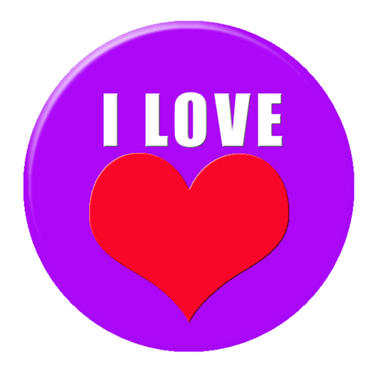 Express Button Badges 37mm Diameter