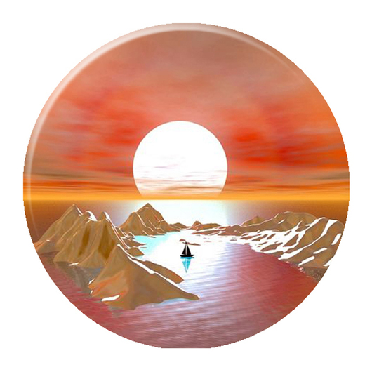 Express Button Badges 65mm Diameter