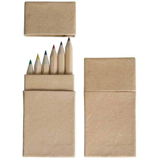 Mini Coloured Pencil Boxes
