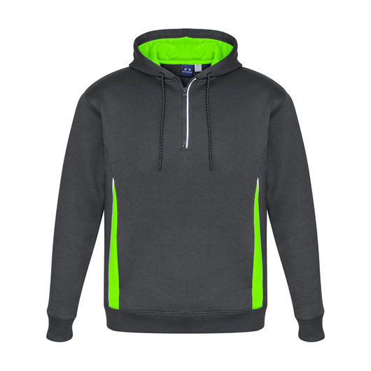 Renegade Hoodies Grey Fluro Lime Silver