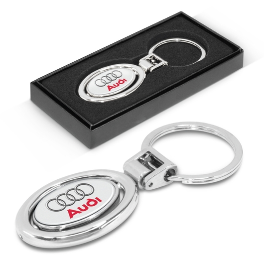 Spinning Metal Keyrings