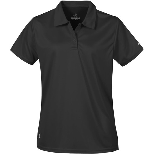 Womens H2X Dry Polos Black