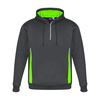 Renegade Hoodies Grey Fluro Lime Silver